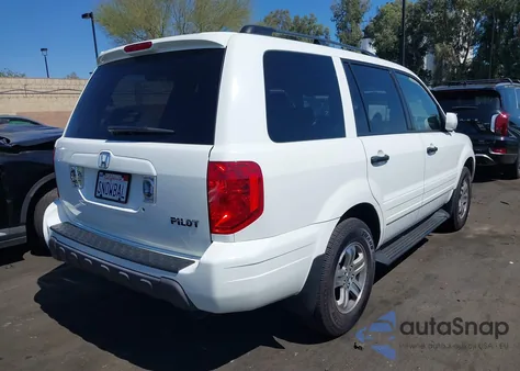 2005 Honda Pilot Ex-L z USA, uszkodzony, nr VIN 5FNYF185X5B040733